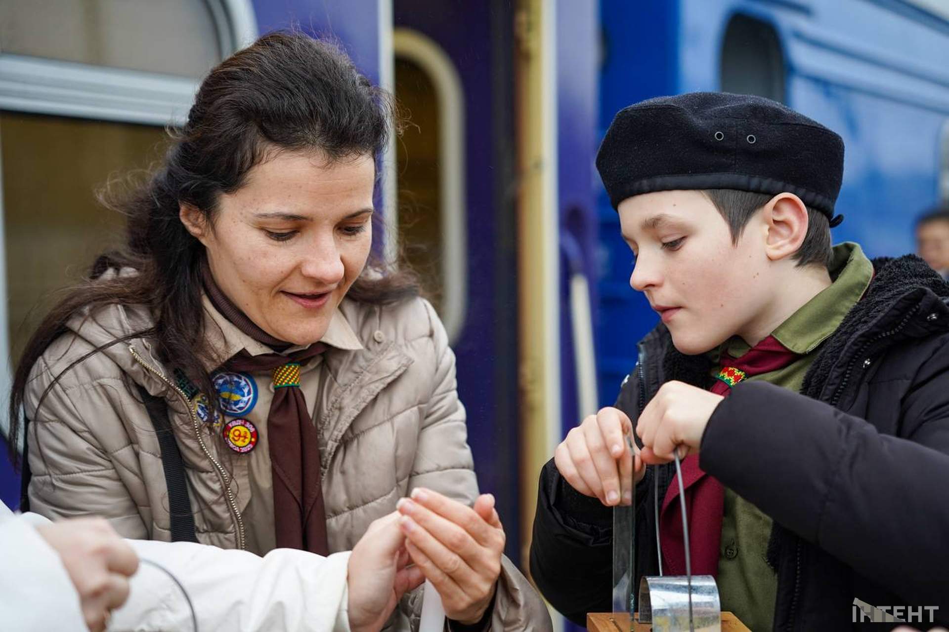 Потяг з Вифлеємським вогнем миру прийшов до Одеси