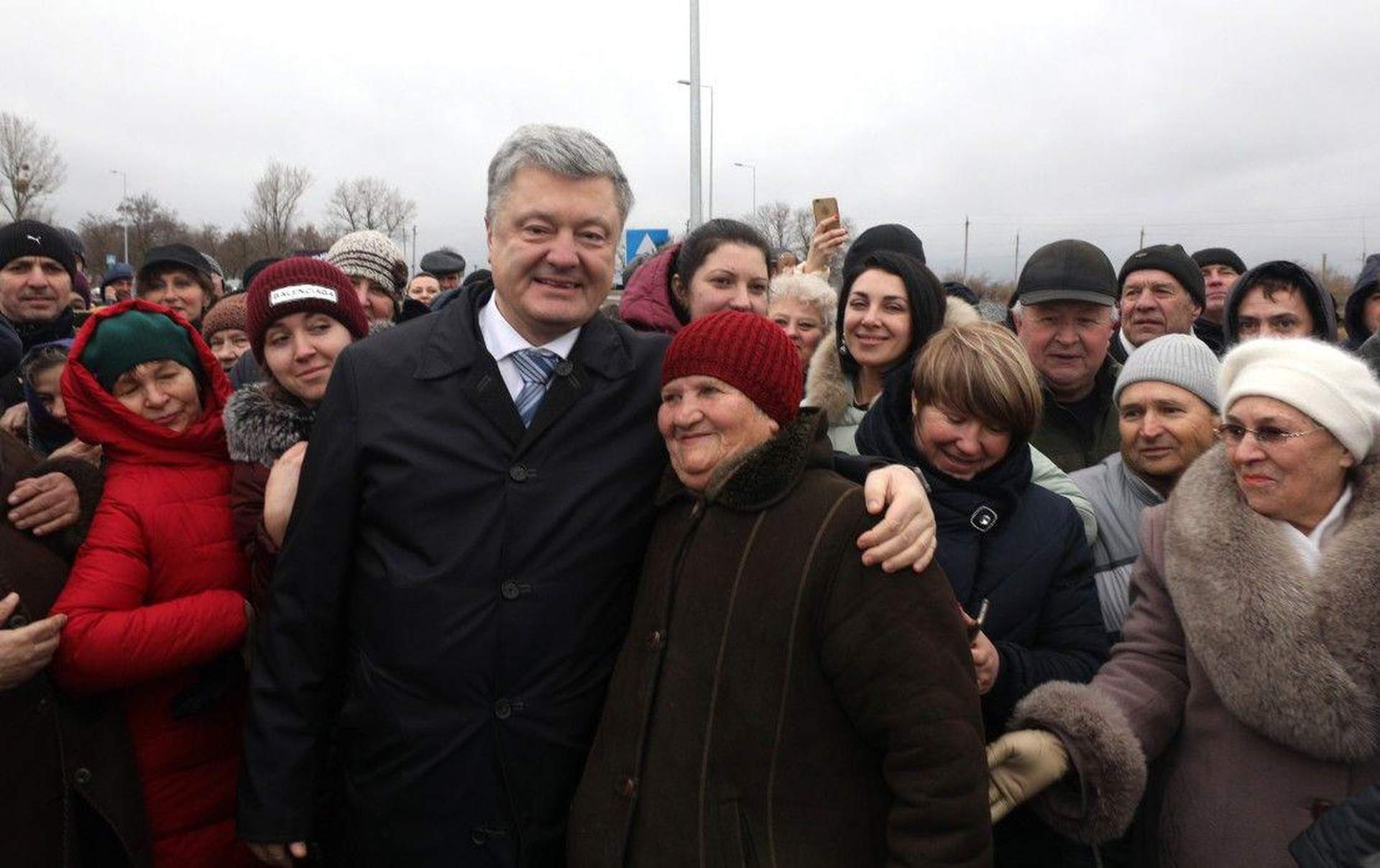 Открытие отремонтированной трассы «Одесса-Рени» при участии Петра Порошенко