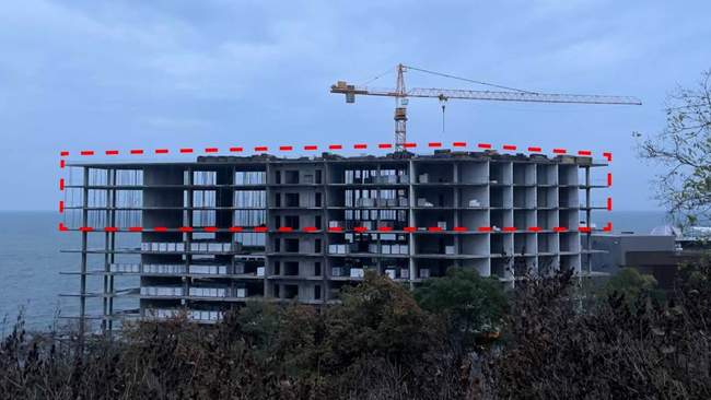 Готель на Ланжероні. ФОТО: ГО " Спільна мета"/facebook