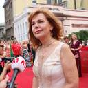 Красная дорожка кинофестиваля: Катрин Денев, Эйдан Тернер и Михаил Жванецкий