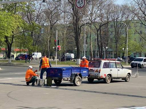 Дорожню розмітку в Ізмаїлі за півтора мільйона намалює компанія зі Львова