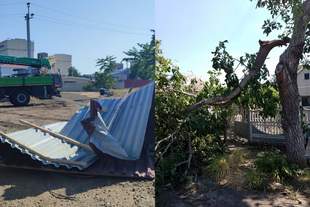 Ураган накоїв лиха під Одесою – наслідки негоди