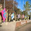 № 12 галерея День захисників в Одесі відзначили відкриттям пам'ятного знаку та освяченням меморіалу