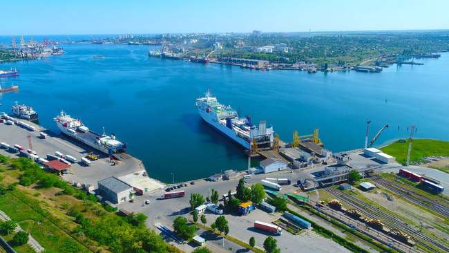 Порт "Черноморск". ФОТО: seaport.com.ua
