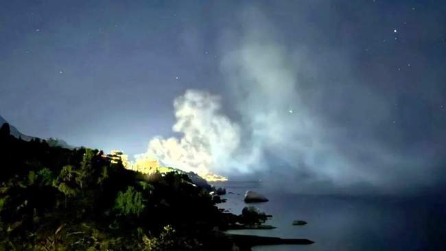 Удар ЗСУ по санаторію у Криму. СКРИНШОТ: t.me/s/Crimeanwind