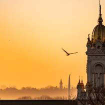 The sky over Kherson