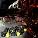 Як пожежники боролися із результатом ракетного удару по Одесі та що залишилось від торгового центру