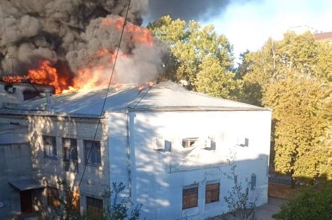 Обстріл Херсона. ФОТО: Поліція Херсонщини