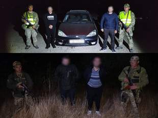 Прикордонники Одещини затримали за два дні трьох "ухилянтів"