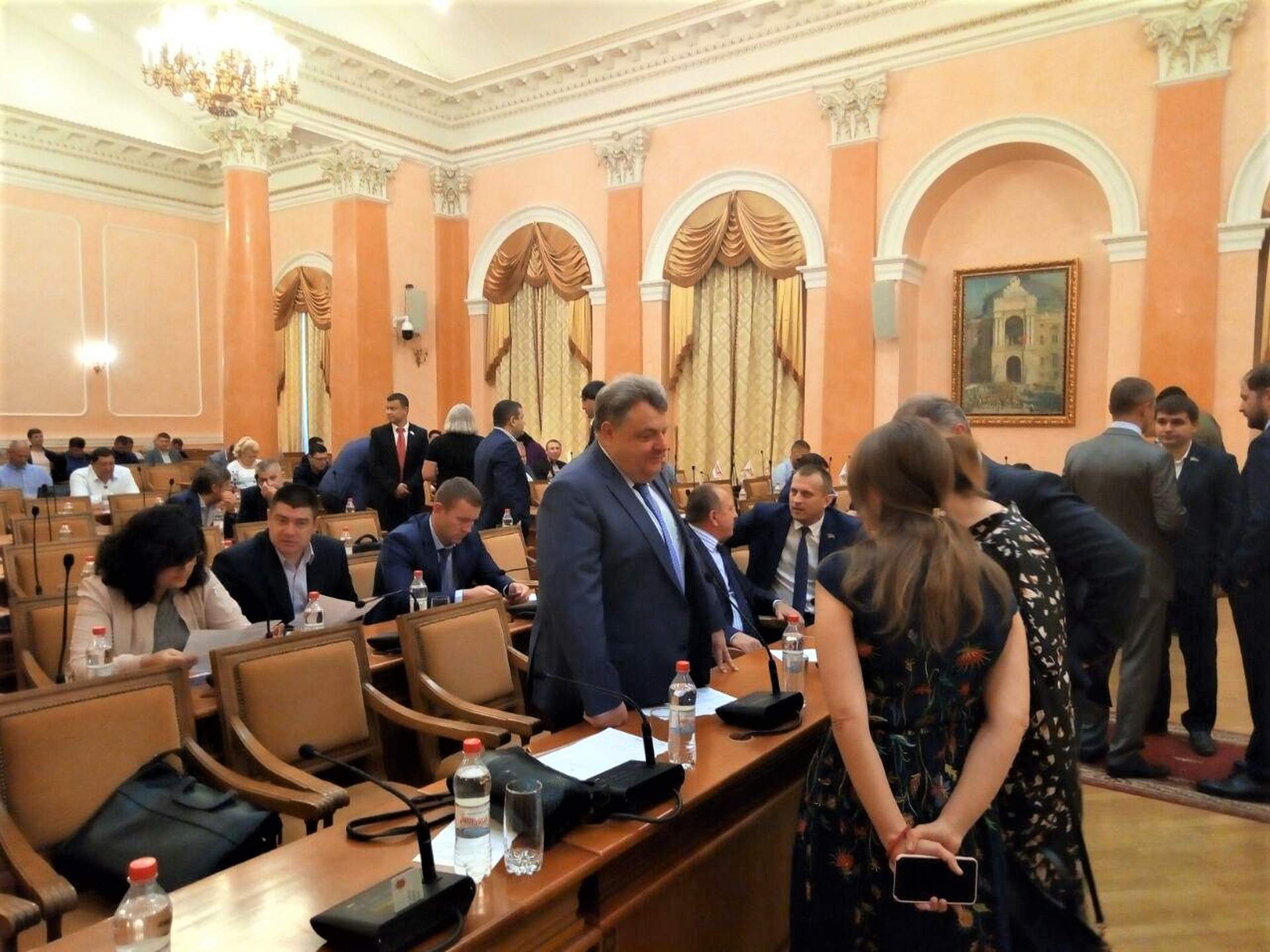 Внеочередная сессия Одесского городского совета