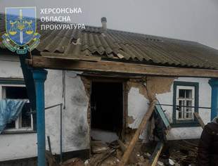 Під час російських обстрілів Херсонщини вбито цивільну людину та ще дві поранено