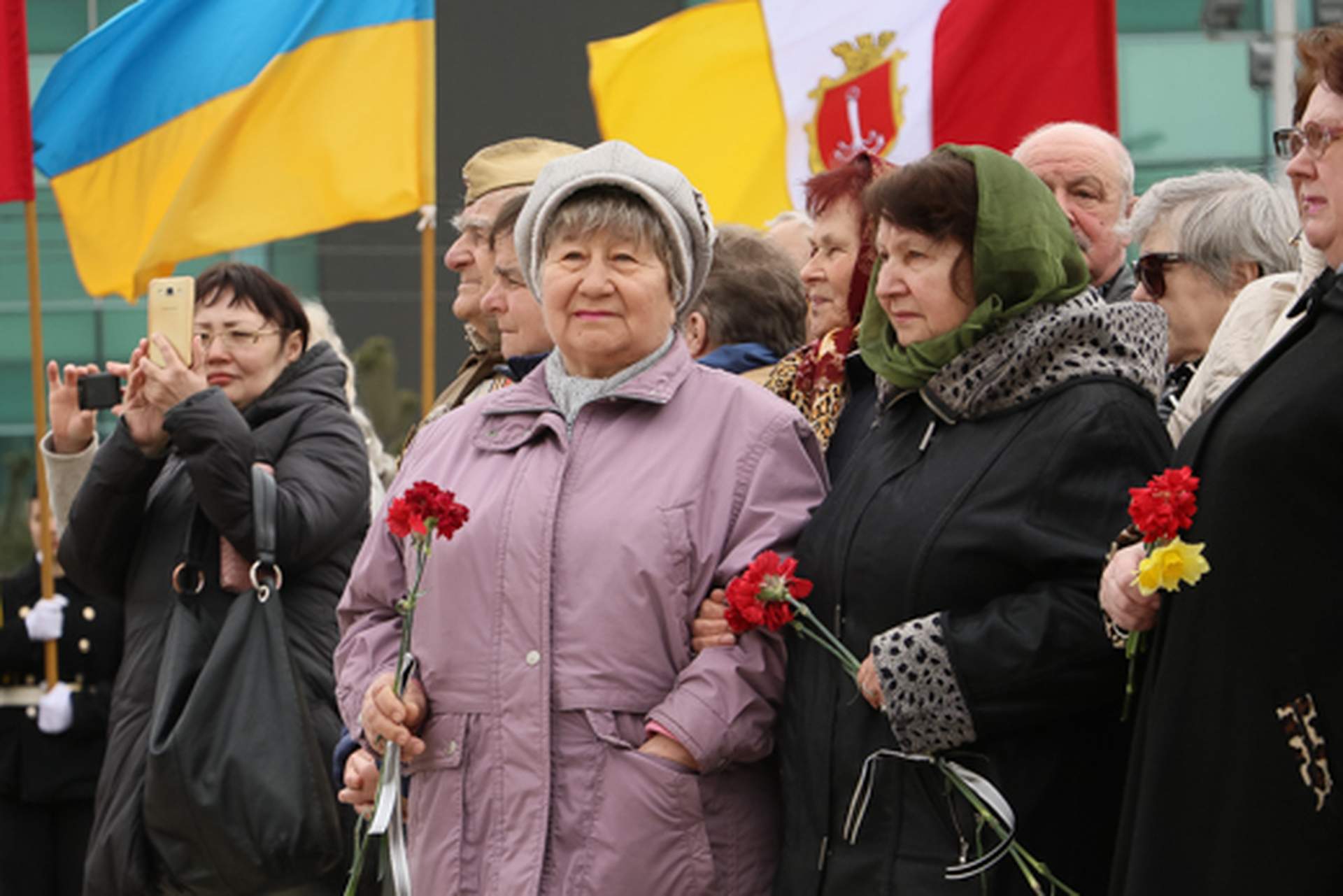 Празднование 74-й годовщины Дня освобождения Одессы