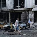 Внаслідок нічного обстрілу Одеси постраждали відділення банку та супермаркет