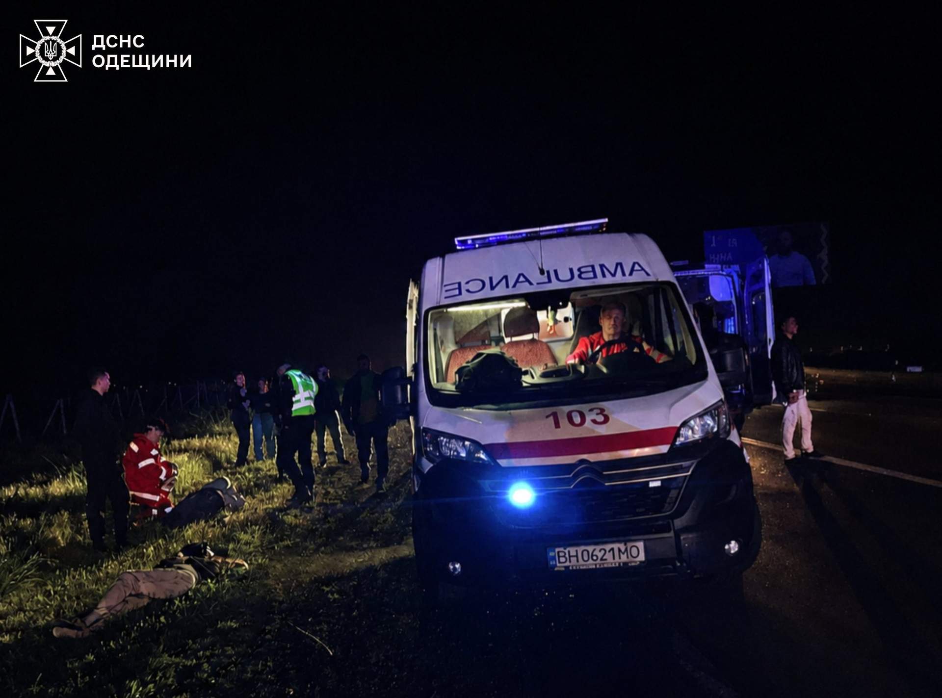 В Одеському районі через смертельну аварію згоріли три авто
