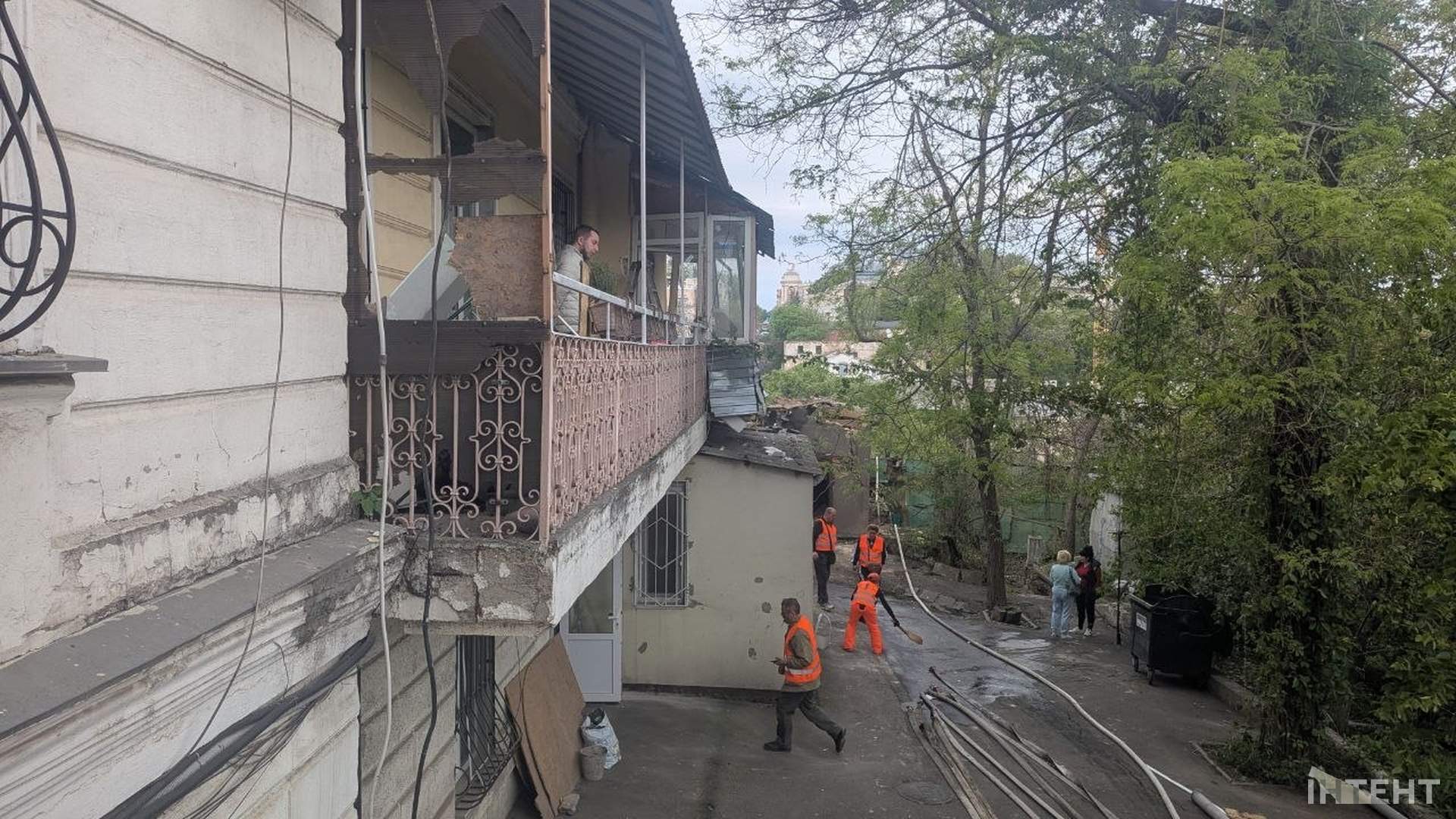 Від нічного удара росіян в Одесі постраждала дитина