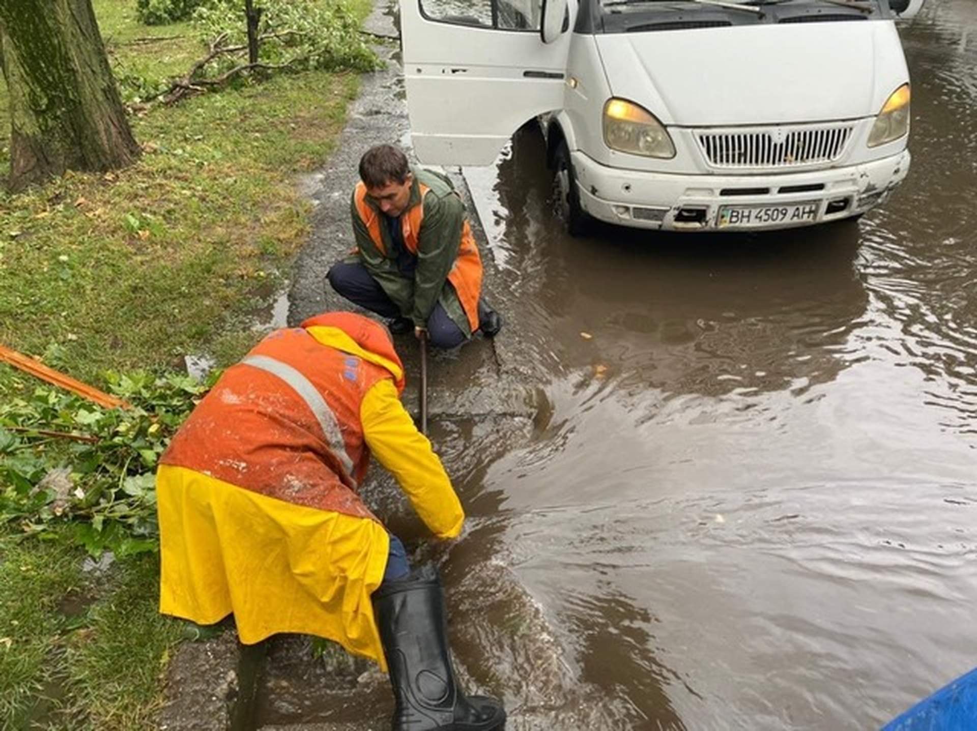 Одеса після нічної зливи