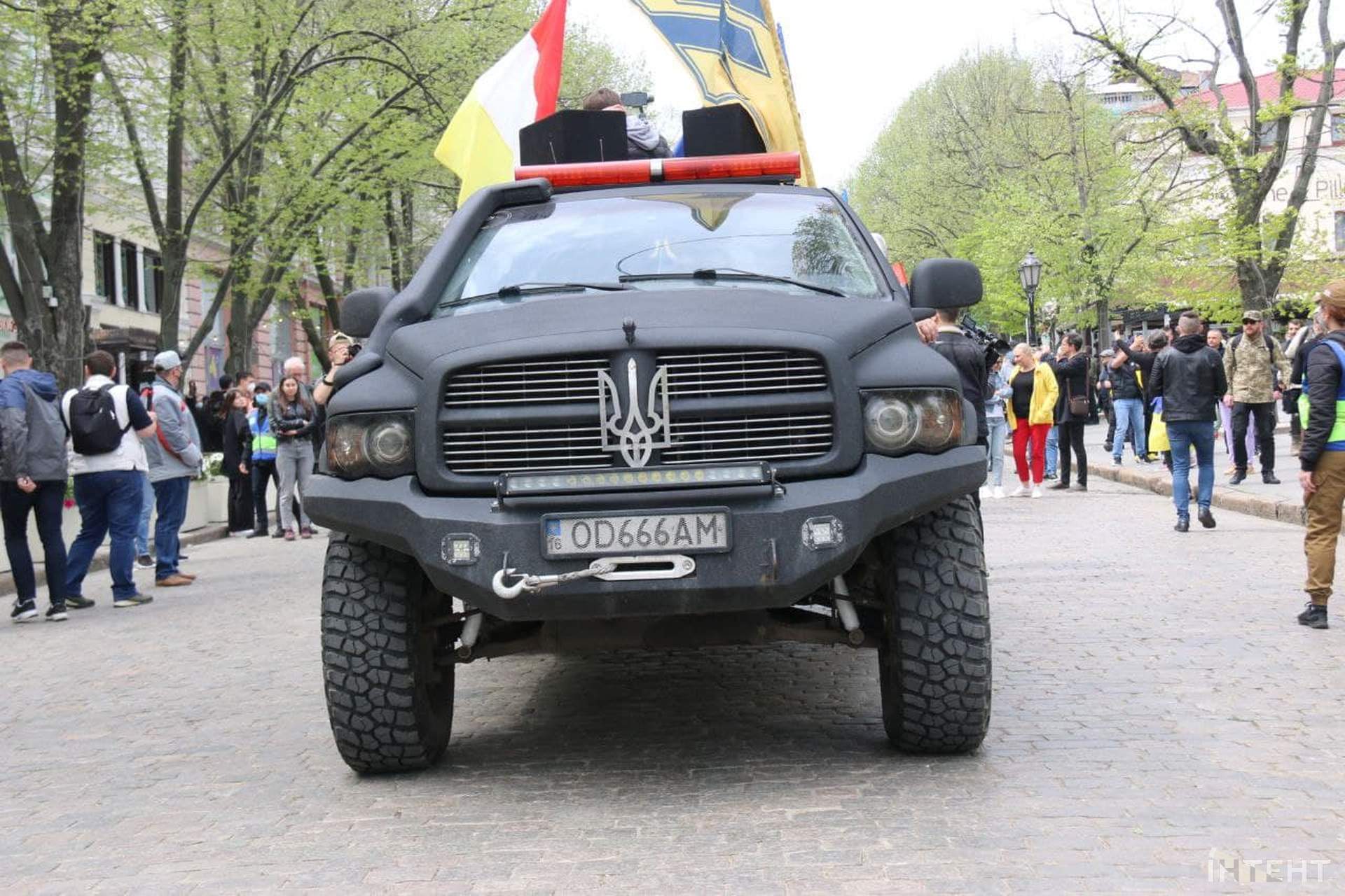 Заходи в центрі Одеси, присвячені подіям 2 травня