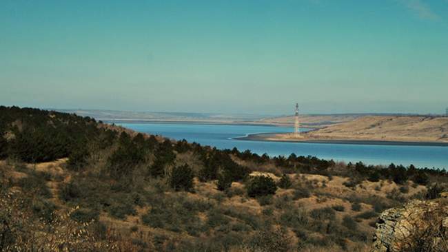 The Kuyalnik Estuary in winter. PHOTO: Dmytro Zhdanov