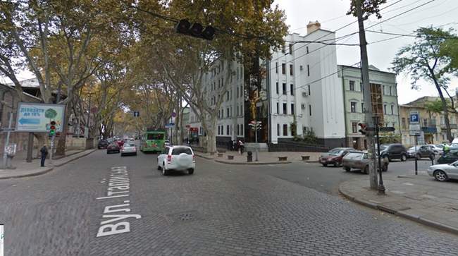 Одна з ділянок де буде ремонт тротуарів. Фото: Google maps