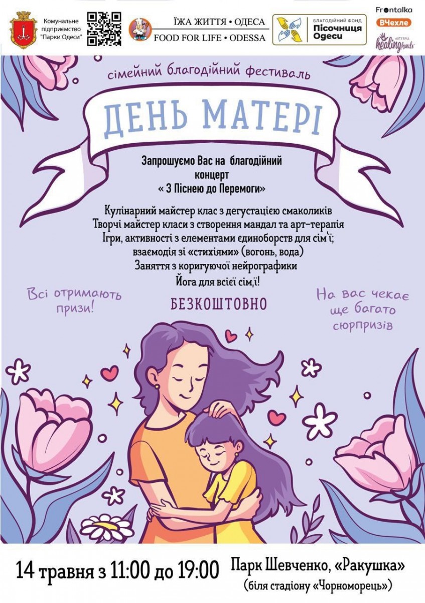 Святкові заходи до Дня матері
