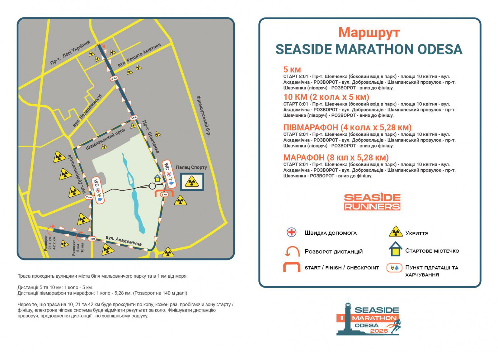 Забіг Seaside Marathon Odesa