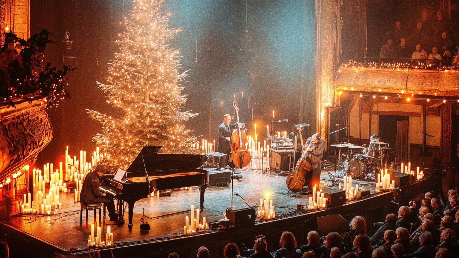 Різдвяний джаз при свічках